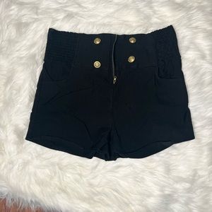 High waste shorts